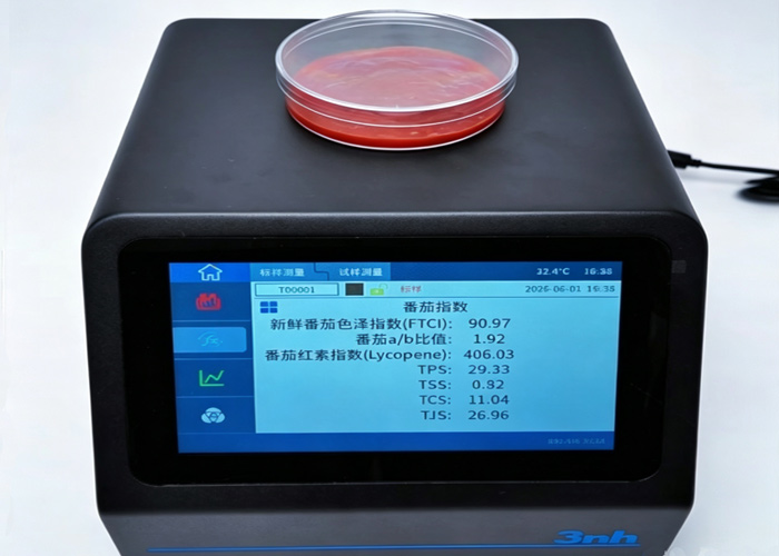 番茄色差仪怎么选型号？从L、a/b值到成熟度评级一篇看懂